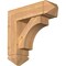 Ekena Millwork Westlake Arts and Crafts Smooth Bracket w/ Offset Brace, Western Red Cedar, 7 1/2"W x 24"D x 24"H BKT0806X24X24WTL03SWR - alternate 1